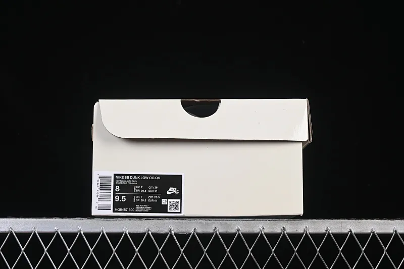 All categories Nk SB Dunk Series Nk SB Dunk Low low-top sneakers C version Supreme x Nike Dunk SB Dunk Low joint gray and purple low-top casual skateboard shoes HQ8487-500